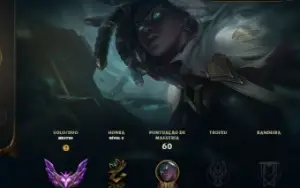 Conta LOL mestre alto mmr