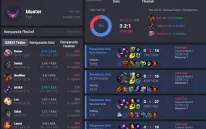 Conta LOL mestre alto mmr