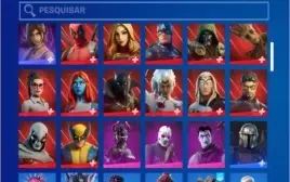 Conta fortnite 120+ skins conta lvl 1000+ (Xbox)