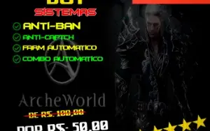 🔥[Promoção] BOT ArcheWorld de 100 por apenas 50🔥