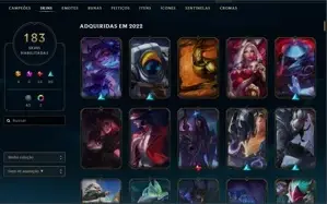 Conta League of Legends/Valorant