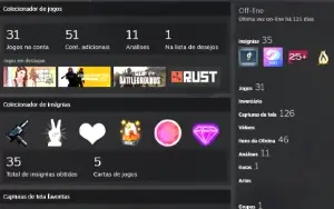 Conta Steam - Com Mais De 7 Mil Em Skin, Porém, Ban Trade.