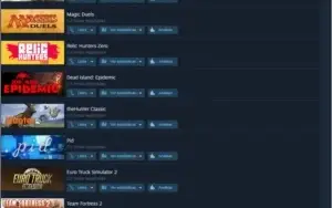 Conta Stem Com 29 Jogos na Biblioteca