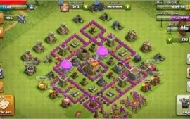 Conta cv7 Clash of clans