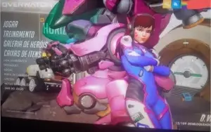 conta overwatch ranking diamante tanque 3447 dps suporte