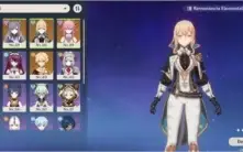 Genshin Yae Miko, Mona, Keqing e Aloy AR34