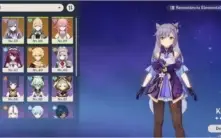 Genshin Yae Miko, Mona, Keqing e Aloy AR34
