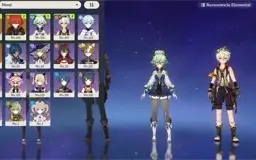 AR35-Ganyu+Amos+Diluc+Sucrose C6+Xingqiu C5+33 tiros