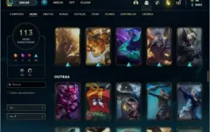 Conta ouro 3 com TODOS os champs e 113 Skins (LEVEL 613)