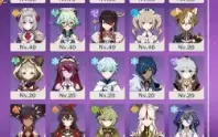 Genshin Impact AR55 com Ayaka, Shogun, Yae Miko, Itto, etc.