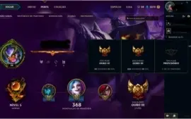 Conta League of Legends- Gold lll