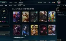 Conta League of Legends- Gold lll