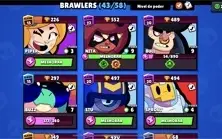Conta Brawl Stars lvl 99 17k troféus