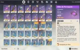Genshin Impact Ar43 Klee + Qiqi + Jean  com 48 Resinas