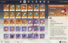 Genshin Impact Ar43 Klee + Qiqi + Jean  com 48 Resinas
