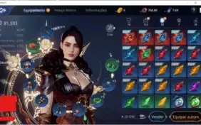 Maga lvl 73 81k de power, 1 pet epico + 1 escama epica