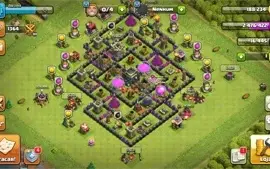CONTA CLASH OF CLANS CV9 BARATA PRA SAIR RAPIDO!!!