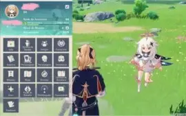 Genshin Impact AR 46 Klee C1, Jean, Albedo, Qiqi e 4 stars