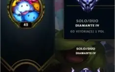 Conta Diamante 4  - 62% de winrate - email não confirmado