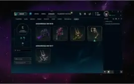 Conta LoL Diamante 3 com 41 skins 72 champions