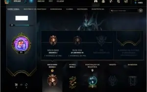 Conta Lol Bronze - NOVA