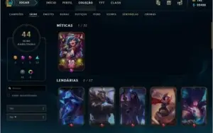 Conta com Aatrox e Orianna Vitoriosos