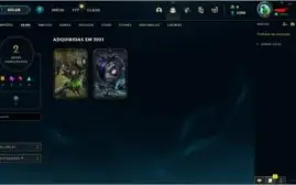 Conta LoL Diamante 3 60% De Winrate