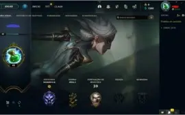 Conta LoL Diamante 3 60% De Winrate