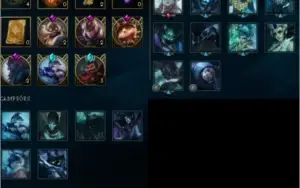 Conta League of Legends - 107 Champions/52 Skins - Platina 4