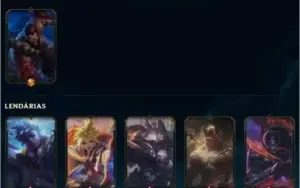 CONTA LEAGUE OF LEGENDS DIAMANTE 4