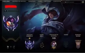 CONTA LEAGUE OF LEGENDS DIAMANTE 4