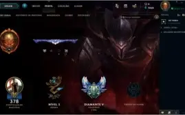 Conta League of Legends Diamante 5 2015/2017/2018