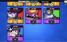Conta brawl stars quase full