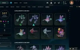 Conta de League of legends +1000 Skins