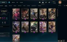 Conta de League of legends +1000 Skins