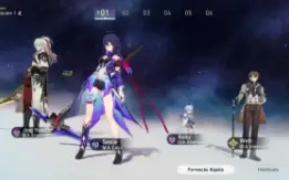 Honkai Star Rail - Tl38 Jing Yuan + Seele + Bailu + Welt