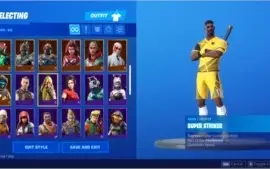 CONTA FORTNITE, DESDE 1° SEASON, +70 SKINS