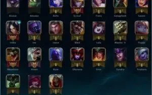 Conta LoL Plat 1