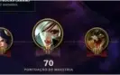 Conta LoL Plat 1