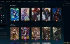 Conta lol 2016 452 Skin Todos os Champs