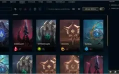 Conta lol 2016 452 Skin Todos os Champs