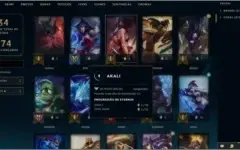 Conta lol 2016 452 Skin Todos os Champs
