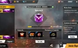 Conta FreeFire Diamante 4