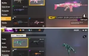 Conta FreeFire Diamante 4