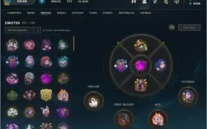 CONTA LOL TODAS SKINS/CROMAS DO NINJA DAS SOMBRAS
