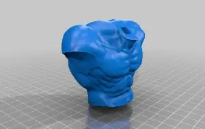 Hulk 3D Stl Modelo Impressão