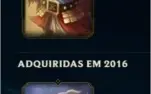 conta league of legends gold 3 (duas skins ultimate)