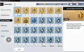 Conta endgame Black Clover Mobile, 56 top global.