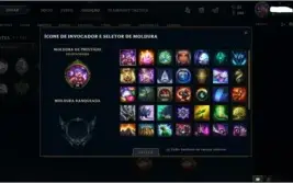 CONTA SMURF LOL PLATINA 4 75% DE WIN RATE| SKIN MÍTICA