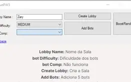 CRIAR MODO TREINO 5x5 COM BOTS